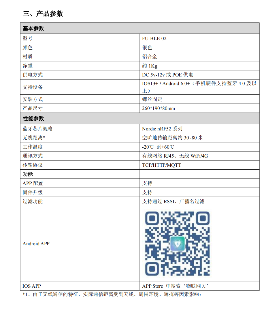 高并发蓝牙网关