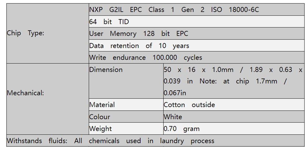 亚麻布柔性洗衣标签