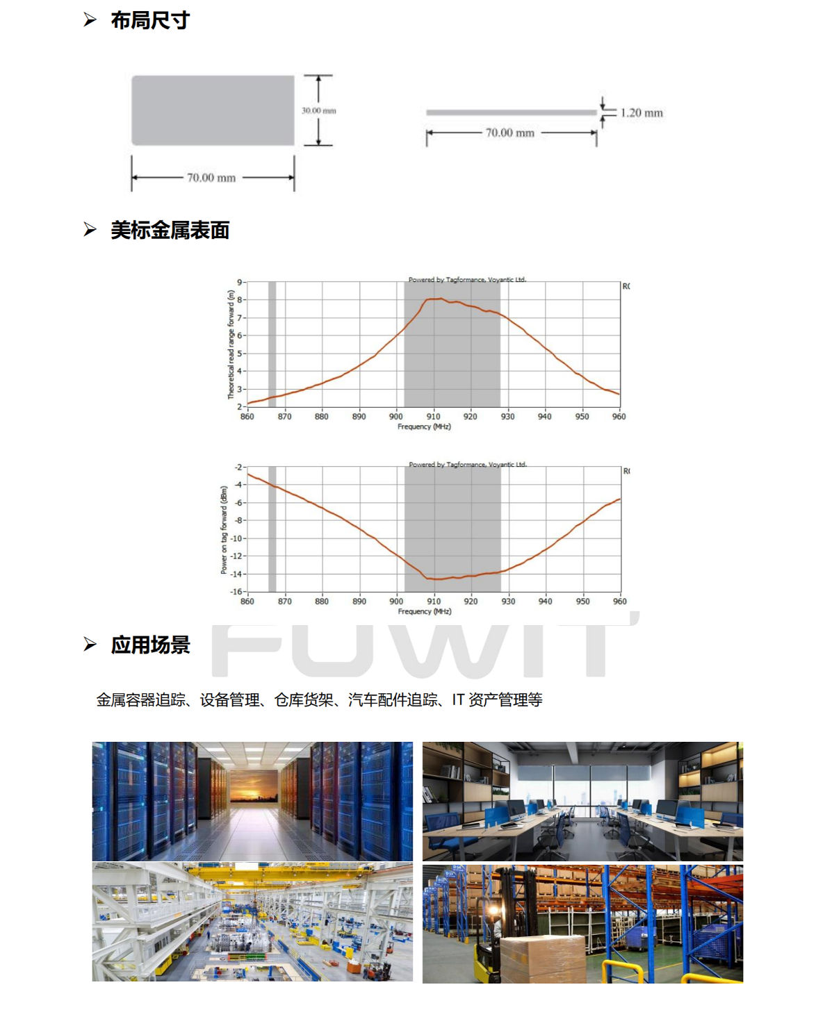 超高频RFID柔性抗金属标签