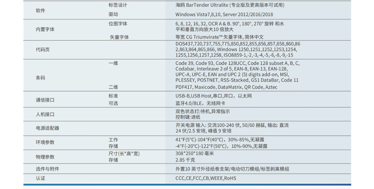 桌面型RFID条码打印机iT4R