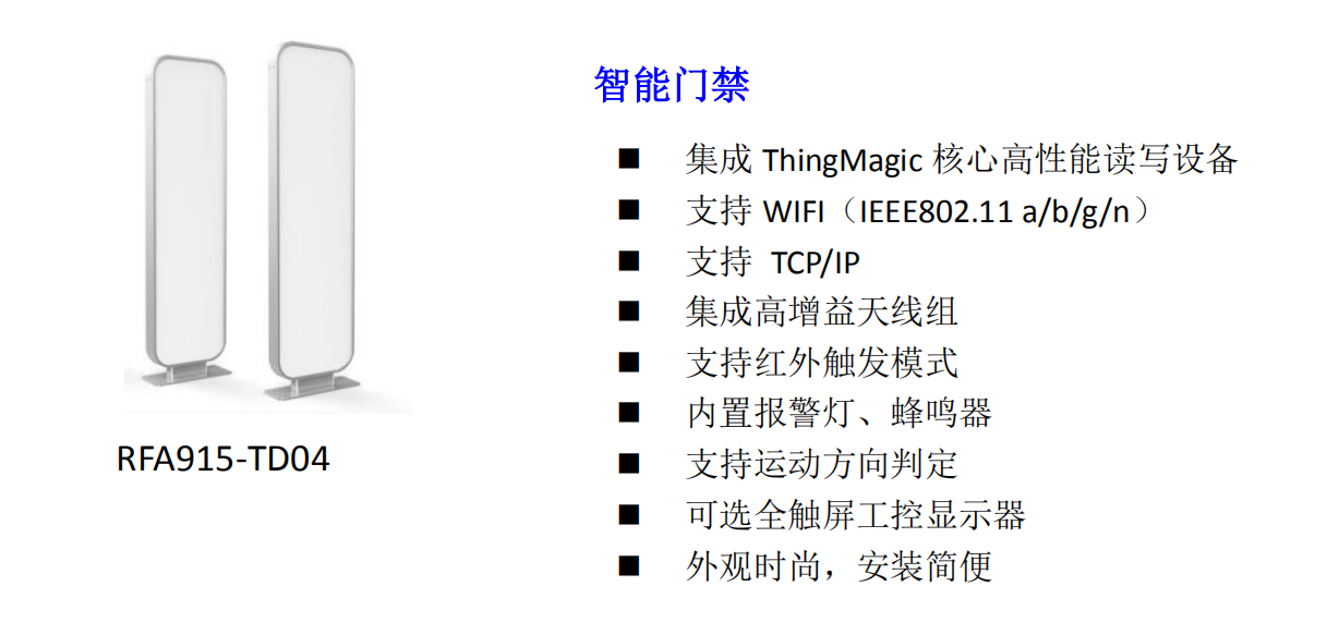 RFA915-TD04 超高频门禁