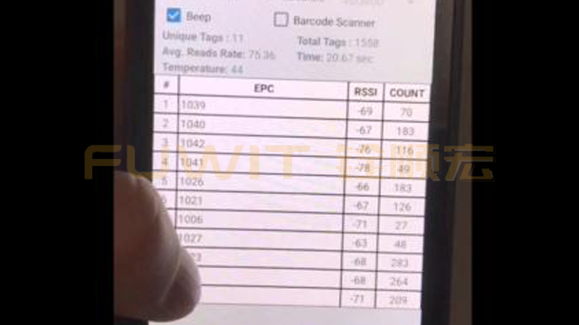 RFID标签货物读取